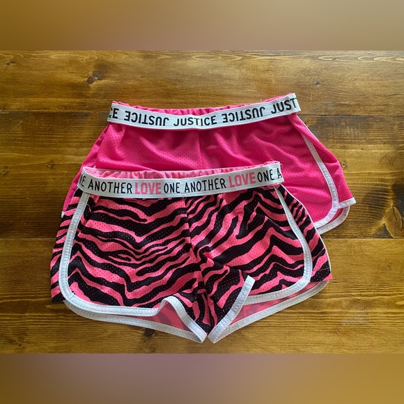 Justice Other - Bundle of Justice Shorts, size 16, light wear, smoke free home